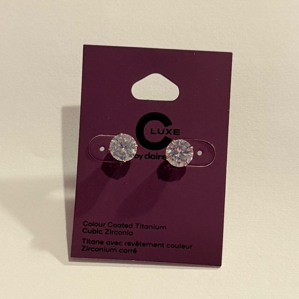 Cubic zirconia new earrings #38
